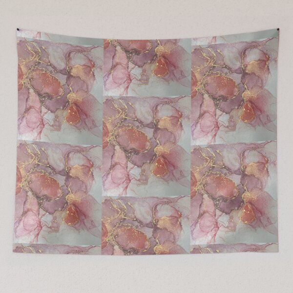 Item preview, Flowing Pastels with Gold designed and sold by vonJohnstonArt.