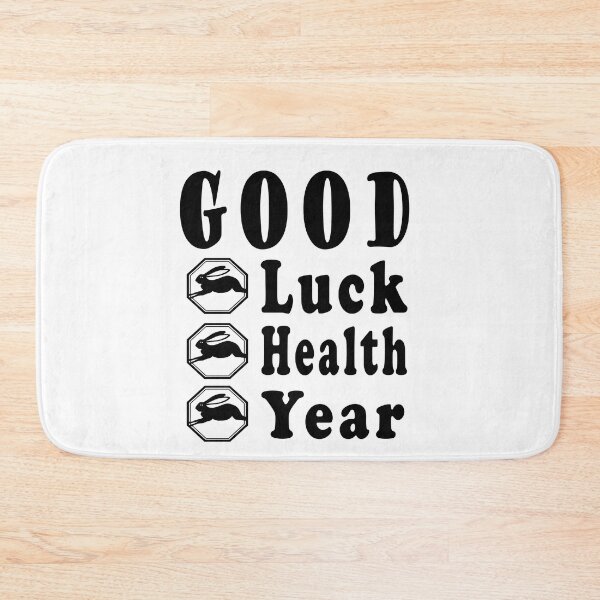 Item preview, Good Luck Good Health Good Year of The Rabbit designed and sold by Soudesign99.