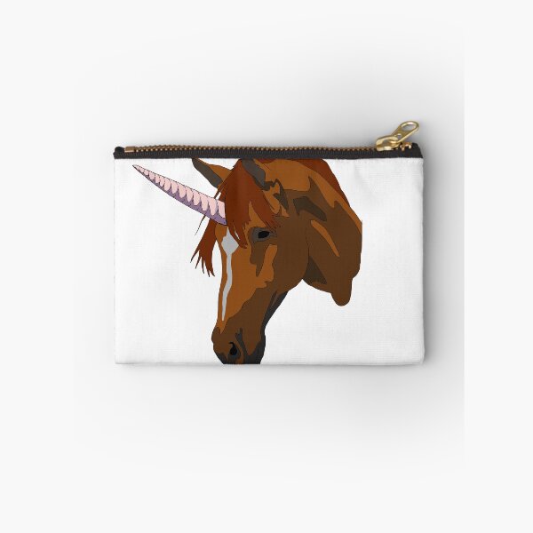 Item preview, Chestnut unicorn with a star and stripe designed and sold by LeahcarsArt.
