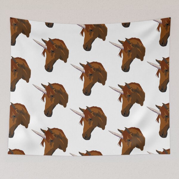 Item preview, Chestnut unicorn  designed and sold by LeahcarsArt.