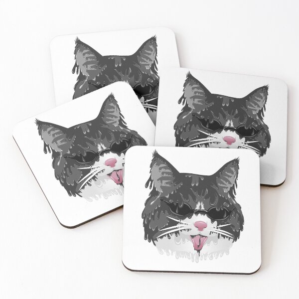 Item preview, Black Cat grime art designed and sold by AmsaOza.