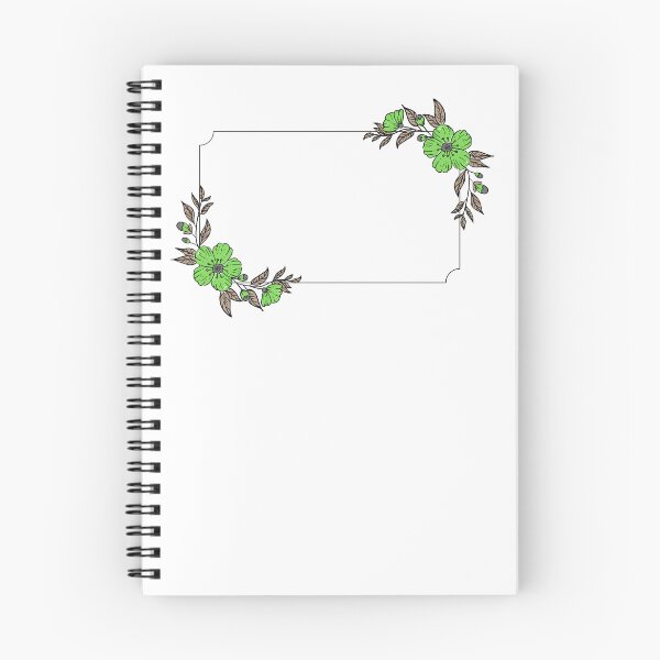 Item preview, Blank Green Floral Spice Labels designed and sold by Lyssarien.