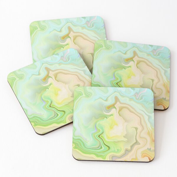 Item preview, Unisex Nursery Décor Colors Pastel Green and Yellow Abstract Unicorn Dreams 2 of 4 designed and sold by Beachy.