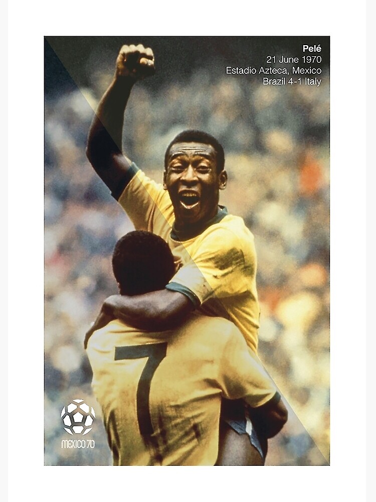 PELÉ #10 Brazil Jersey 1970 Home Retro