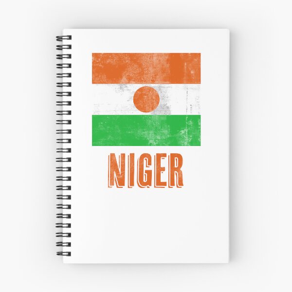 Item preview, Flag of Niger République du Niger drapeau du Niger "Grunge" look. designed and sold by KTSubz Faith & Fun Designs.