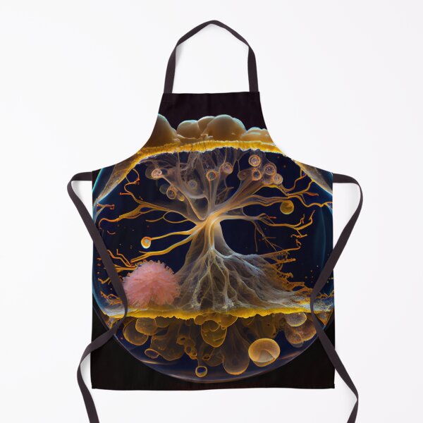 Item preview, alien world mycellium and fungi contained in a orb designed and sold by artfullyprompt.