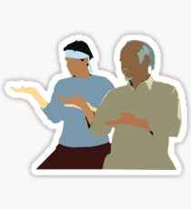 Karate Kid - Herr Miyagi - Daniel Sticker