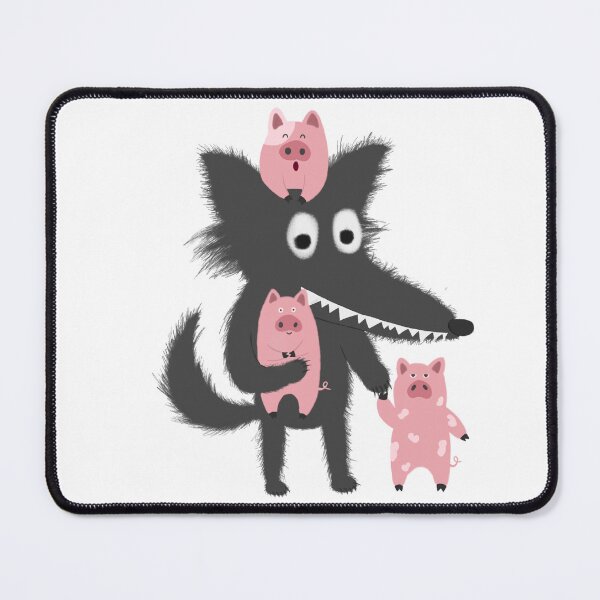 Item preview, Wolf and 3 little pigs designed and sold by Monday71.
