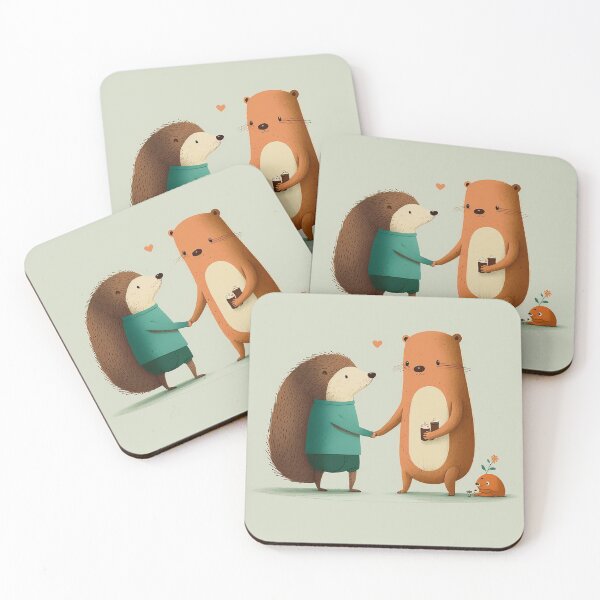 Item preview, friend animals designed and sold by Sophiatsitaart.