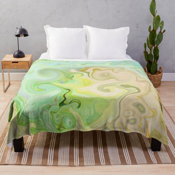 Item preview, Unisex Nursery Décor Colors Pastel Green and Yellow Abstract Unicorn Dreams 4 of 4 designed and sold by Beachy.
