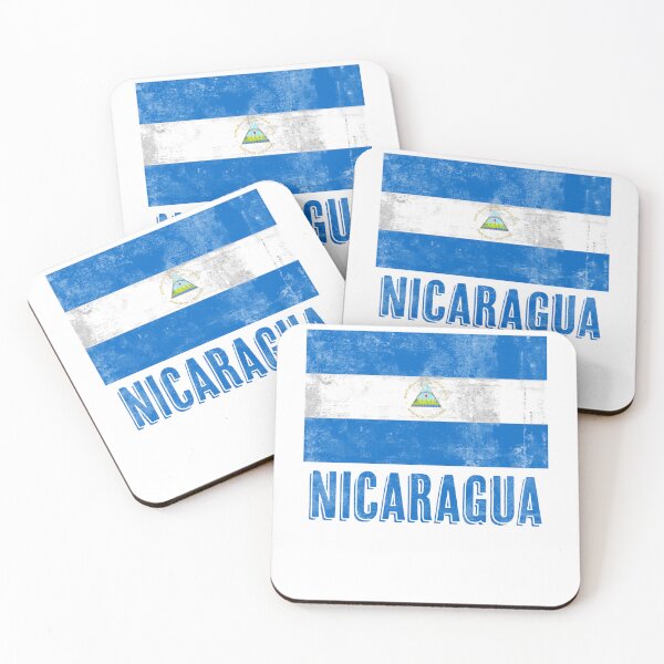 Item preview, Flag of Nicaragua "Grunge" look. designed and sold by KTSubz Faith & Fun Designs.