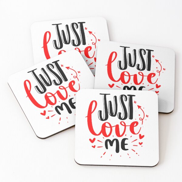 Item preview, Just Love Me - Red Love designed and sold by jwebmarket.