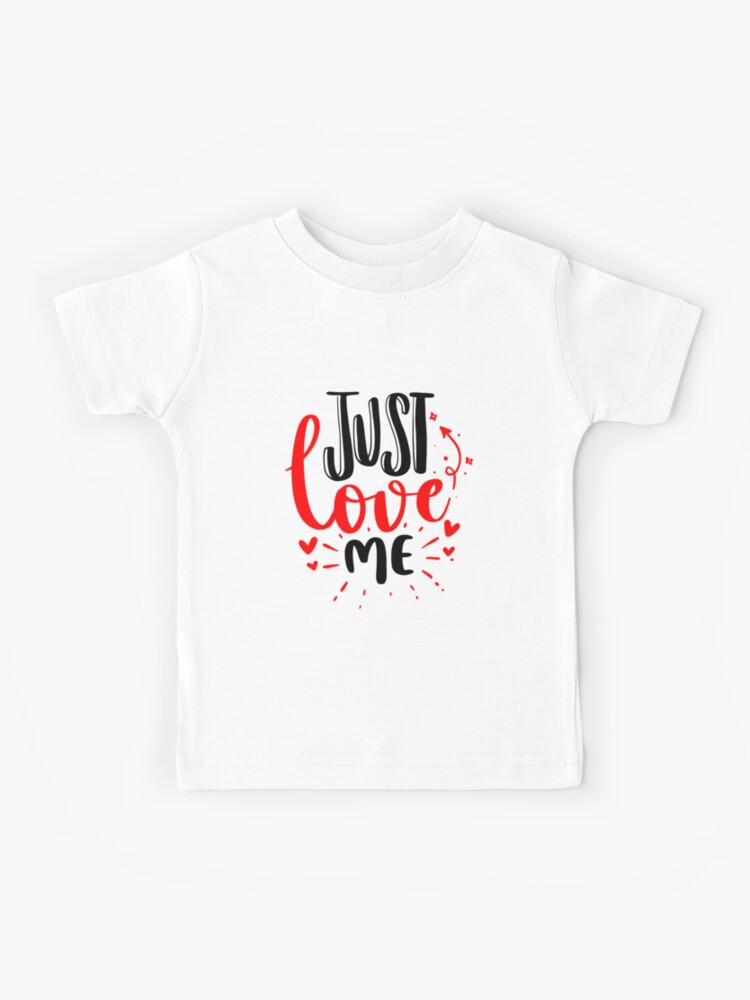 Just love shop t shirt red