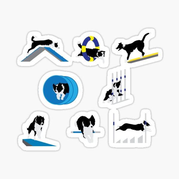 Item preview, Border Collie Agility designed and sold by Kat-su.