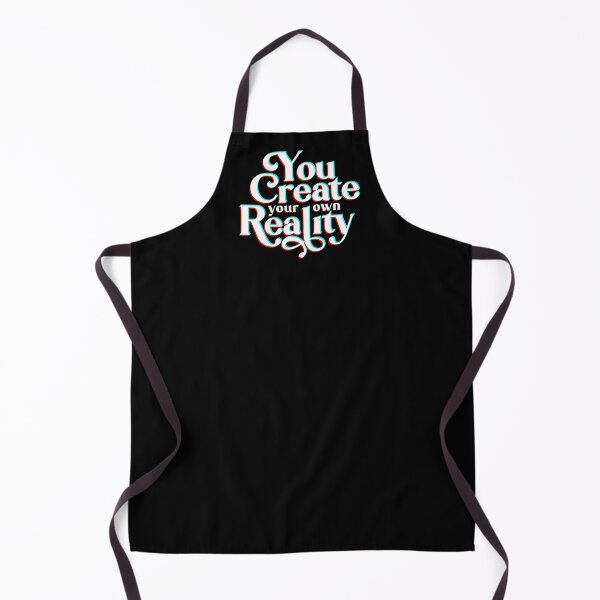Item preview, You Create Your Own Reality Black White Spiritual Slogan designed and sold by JessicaAmber.