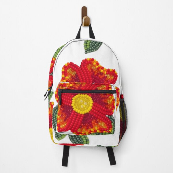Item preview, Enlarged Fire Beaded Flower designed and sold by Jenannbrown.