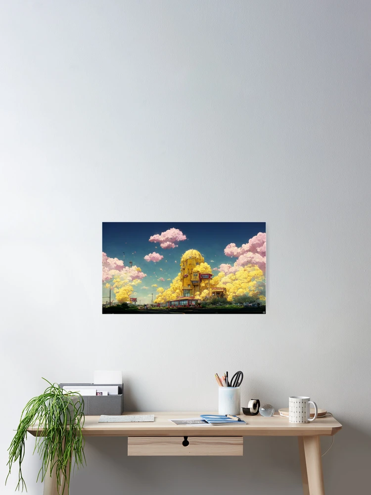 Thumbnail 2 of 3, Poster, YellowBnB designed and sold by RicoInStudios.
