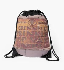 Sprinkler Stop Valve Sign Drawstring Bag