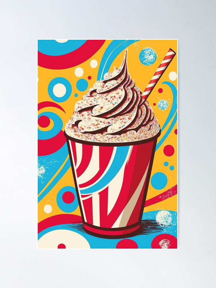 Diners & Drive-Ins Milkshake Decorating Kit