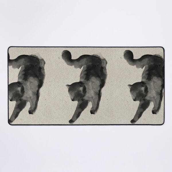 Item preview, Cat Walking Watercolor Painting designed and sold by UntaiStudio.