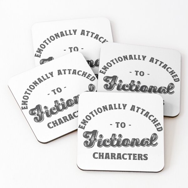 Item preview, Emotionally Attached To Fictional Characters - Book Lover Gift designed and sold by TonySpencer.