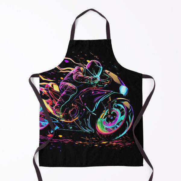 Item preview, Speed Motorbike Motorcyclist Biker Artistic #4 designed and sold by Tellingmoon.