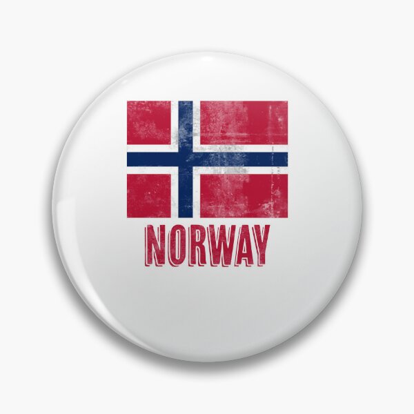 Item preview, Flag of Norway Norges flagg Noregs flagg "Grunge" look. designed and sold by KTSubz Faith & Fun Designs.
