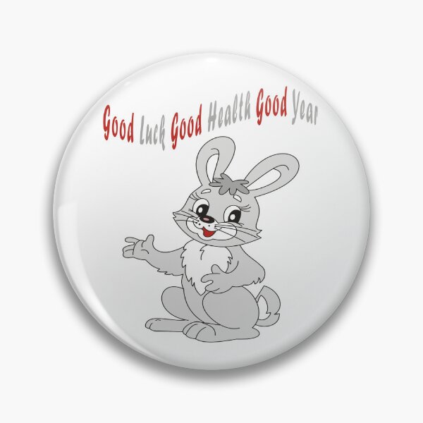 Item preview, Good Luck Good Health Good Year of The Rabbit designed and sold by Soudesign99.