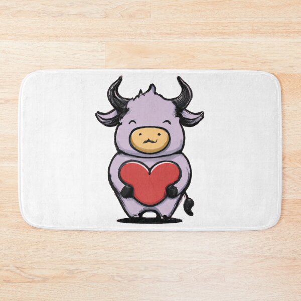 Item preview, Struck By Love, Lovestruck Buffalo, a Cute gift for Valentines Day designed and sold by Color-Me-Blue.