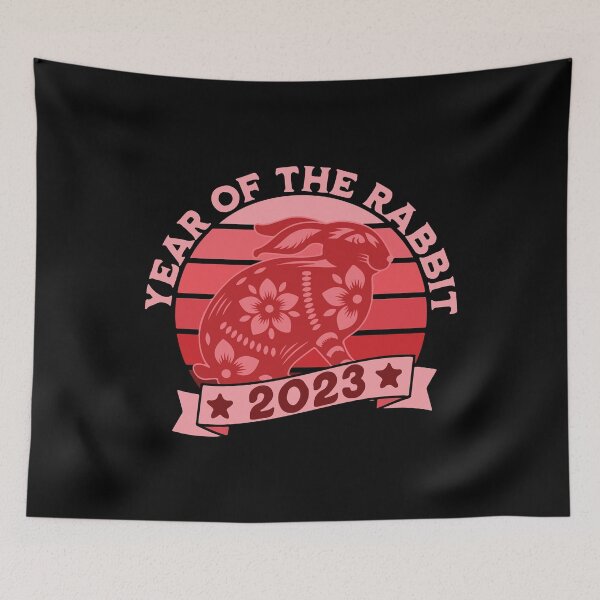 Item preview, Year Of The Rabbit 2023 designed and sold by designerpriti.