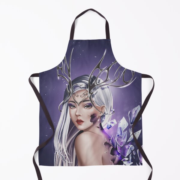 Item preview, White haired girl made of glass designed and sold by mizuyro.