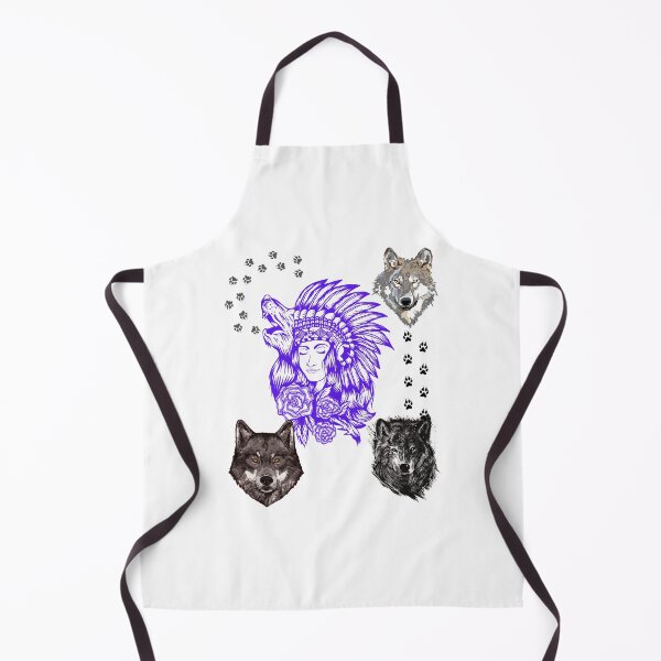 Item preview, Blue wolf lady designed and sold by RonelM.
