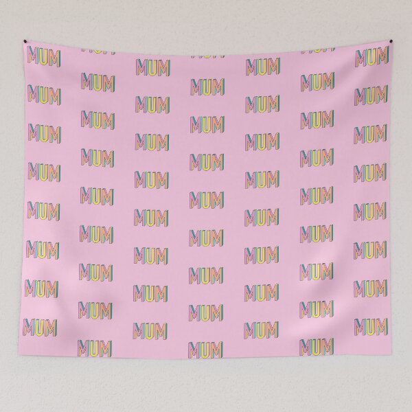 Item preview, Mum In Colourful 3D Hand Drawn Text designed and sold by Adam Regester.