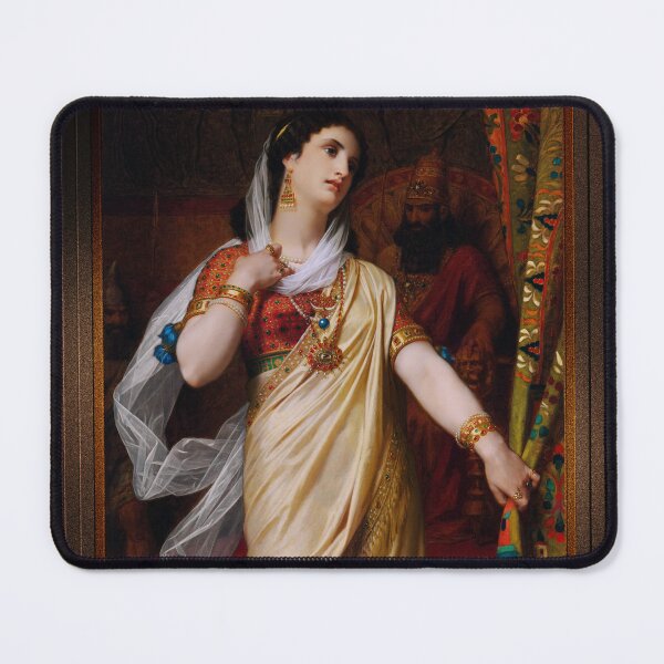 Item preview, Esther by Hugues Merle Remastered Xzendor7 Classical Art Old Masters Reproductions designed and sold by Xzendor7 Digital Art Creations.