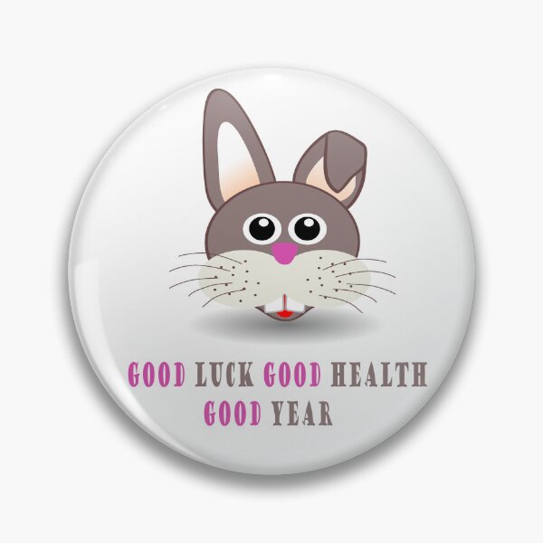 Item preview, Good Luck Good Health Good Year of The Rabbit designed and sold by Soudesign99.
