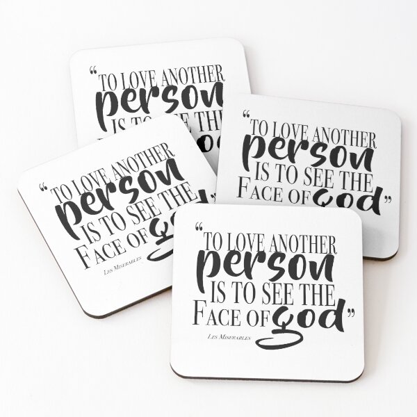 Item preview, To Love Another Person is to See The Face of God / Les Mis designed and sold by Evelyn Montgomery.