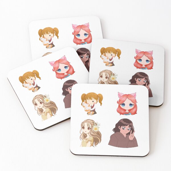 Item preview, Anime Girl Sticker Pack designed and sold by LuckyCatStore.