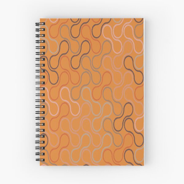 Item preview, Aesthetic Modern Patten in Orange Tones, Light Pink, Grey designed and sold by hedru.