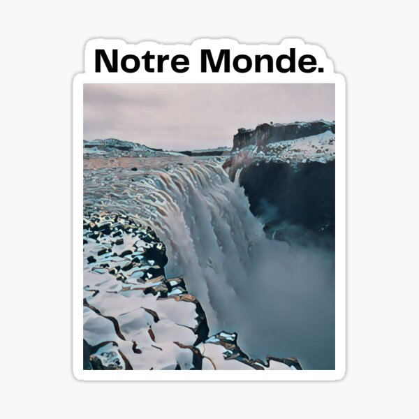 Our world Sticker