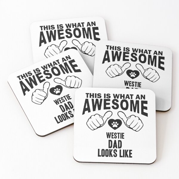Item preview, funny Westie dog dad idea, for Westie dads designed and sold by JakubkoJunak.