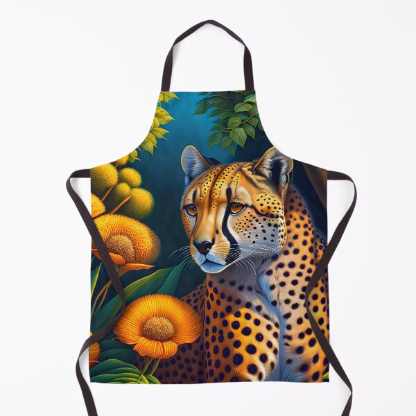Item preview, Cheetah Flowers  designed and sold by @adorcharm Modern & Classic AI Art.