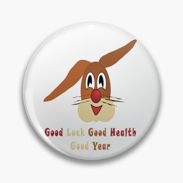 Item preview, Good Luck Good Health Good Year of The Rabbit designed and sold by Soudesign99.