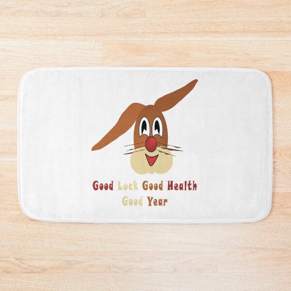 Item preview, Good Luck Good Health Good Year of The Rabbit designed and sold by Soudesign99.
