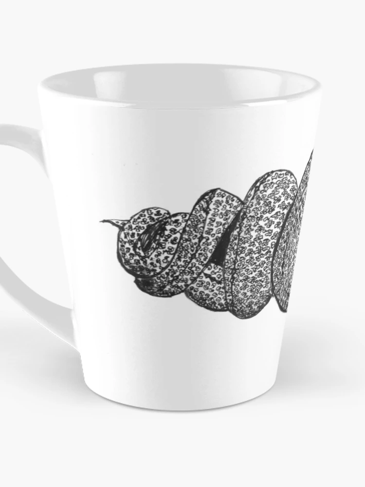 Thumbnail 3 of 4, Coffee Mug, Recursive Reticulated Python designed and sold by whatnick.