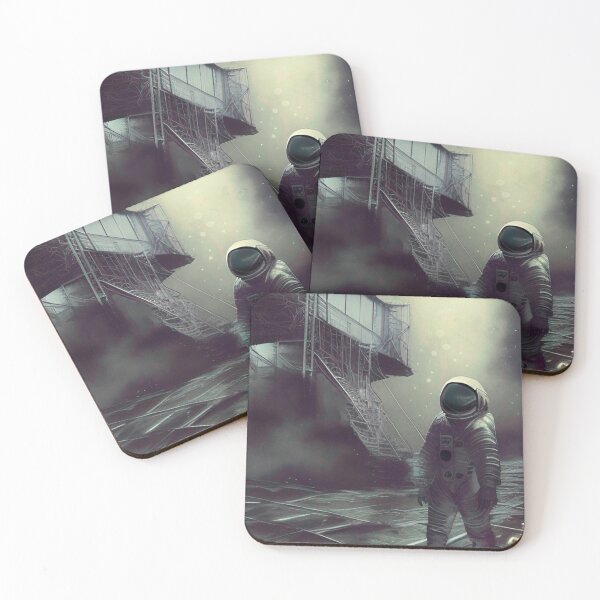 Item preview, The astronaut in space station.  designed and sold by SHALOXX.