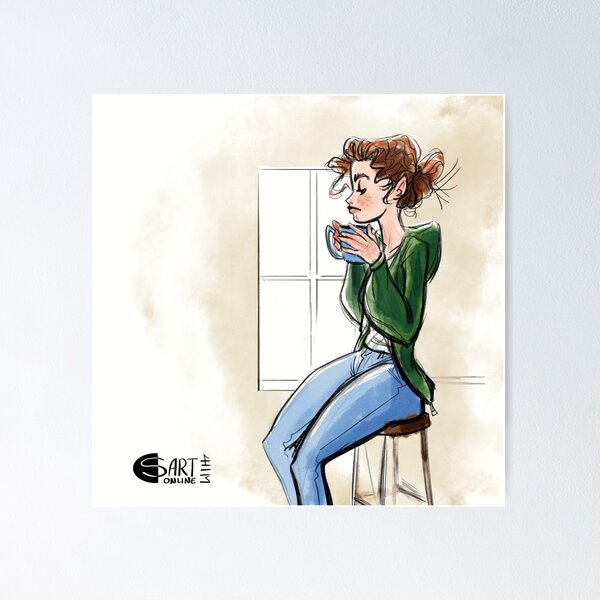 Item preview, Morning Cup designed and sold by cseguritanart.