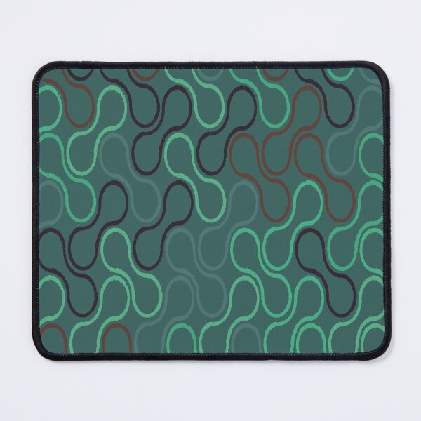 Item preview, Retro Geometric Abstract Bluish Green designed and sold by hedru.