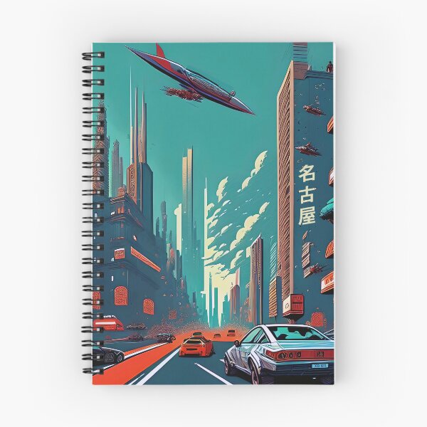 Item preview, Futuristic Cityscape No1 designed and sold by angelisart.