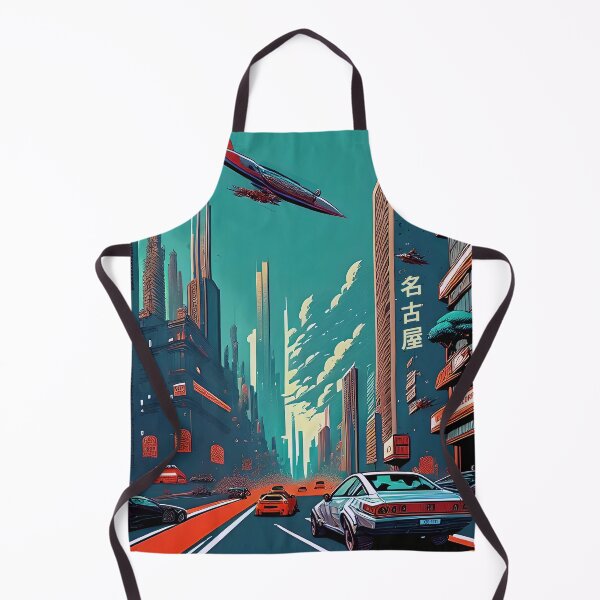 Item preview, Futuristic Cityscape No1 designed and sold by angelisart.