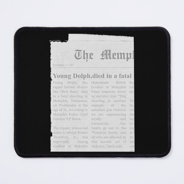 Item preview, young dolph DIED NEWS MEMPHIS designed and sold by Moomkean.